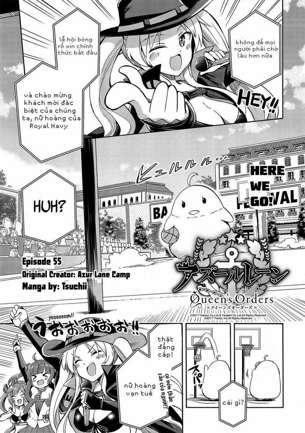 Azur Lane: Queen Order Chapter 55 trang 0
