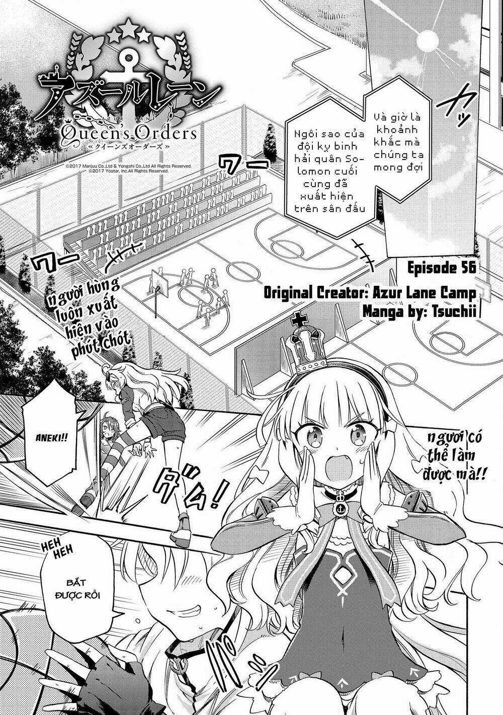 Azur Lane: Queen Order Chapter 56 trang 0