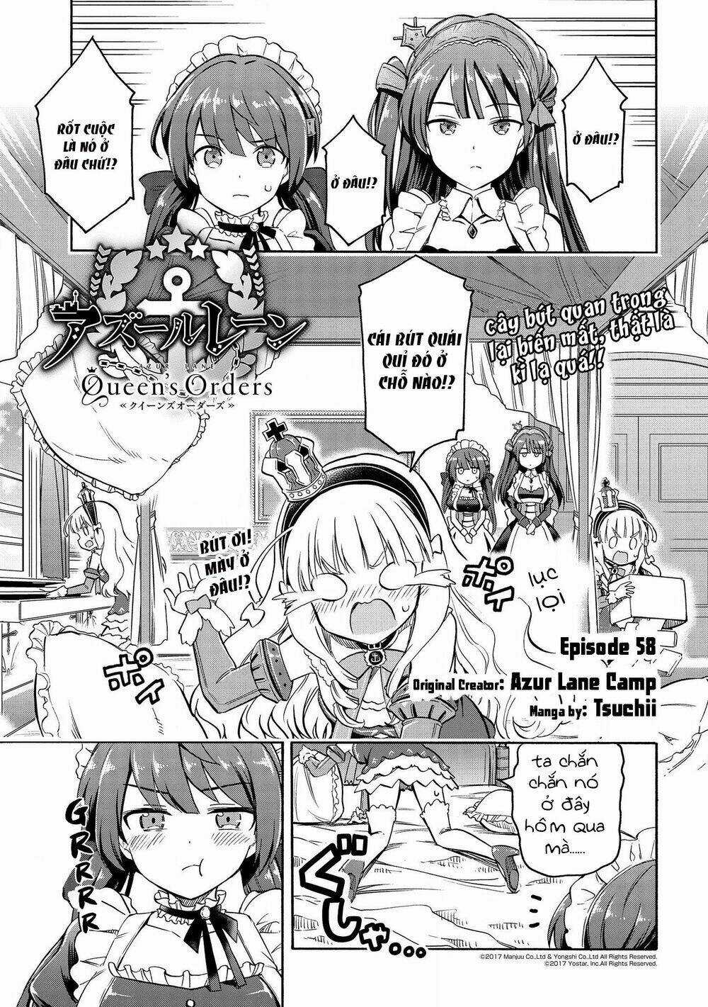 Azur Lane: Queen Order Chapter 58 trang 1