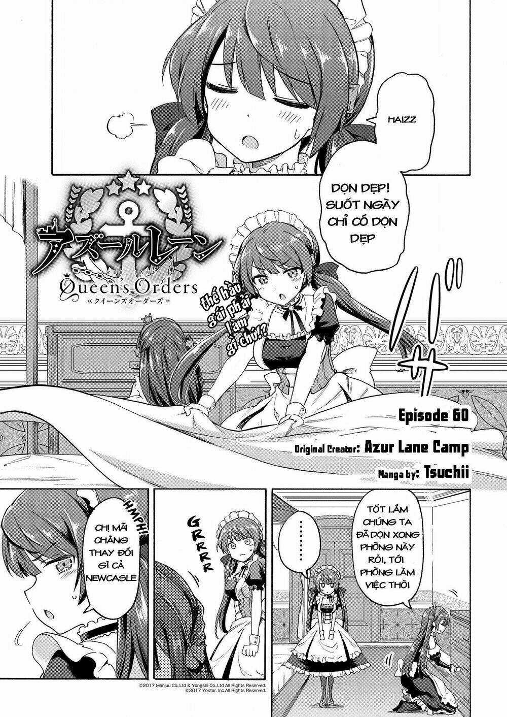 Azur Lane: Queen Order Chapter 60 trang 1