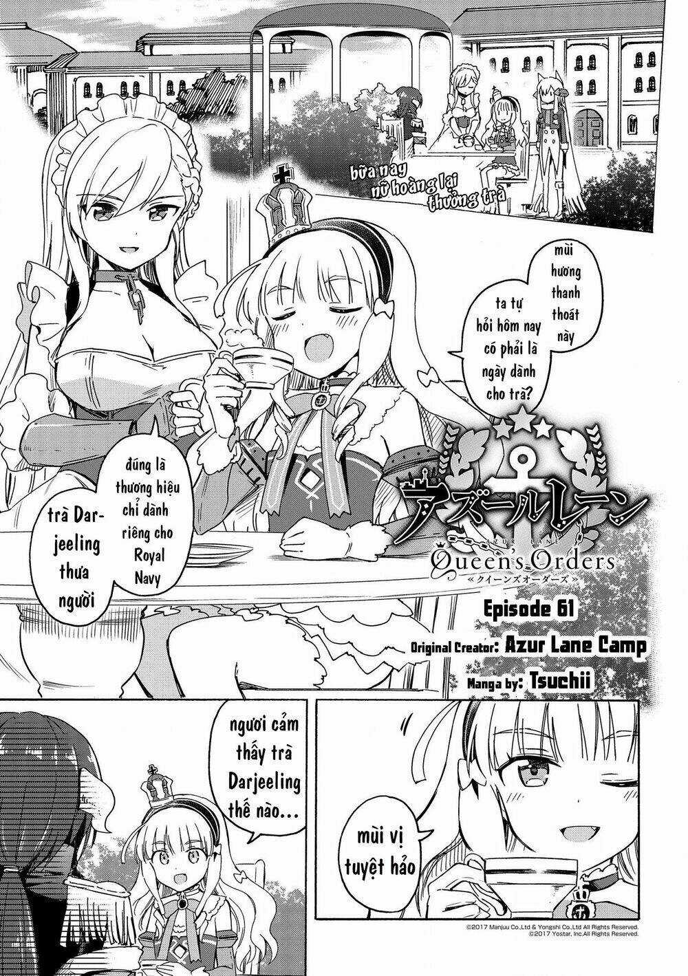 Azur Lane: Queen Order Chapter 61 trang 1