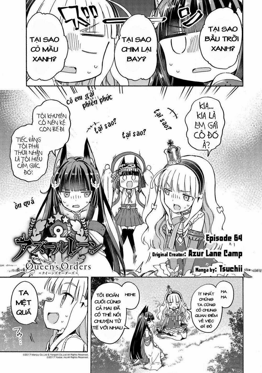 Azur Lane: Queen Order Chapter 64 trang 1