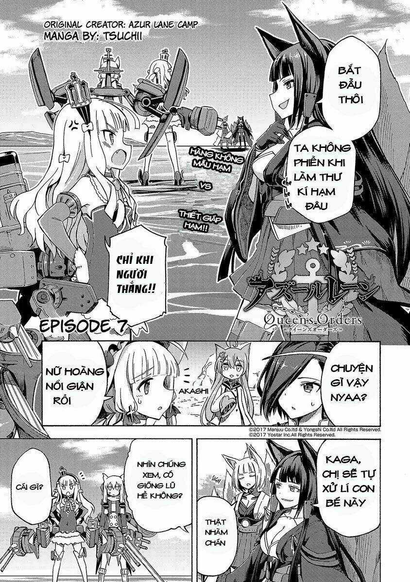 Azur Lane: Queen Order Chapter 7 trang 2