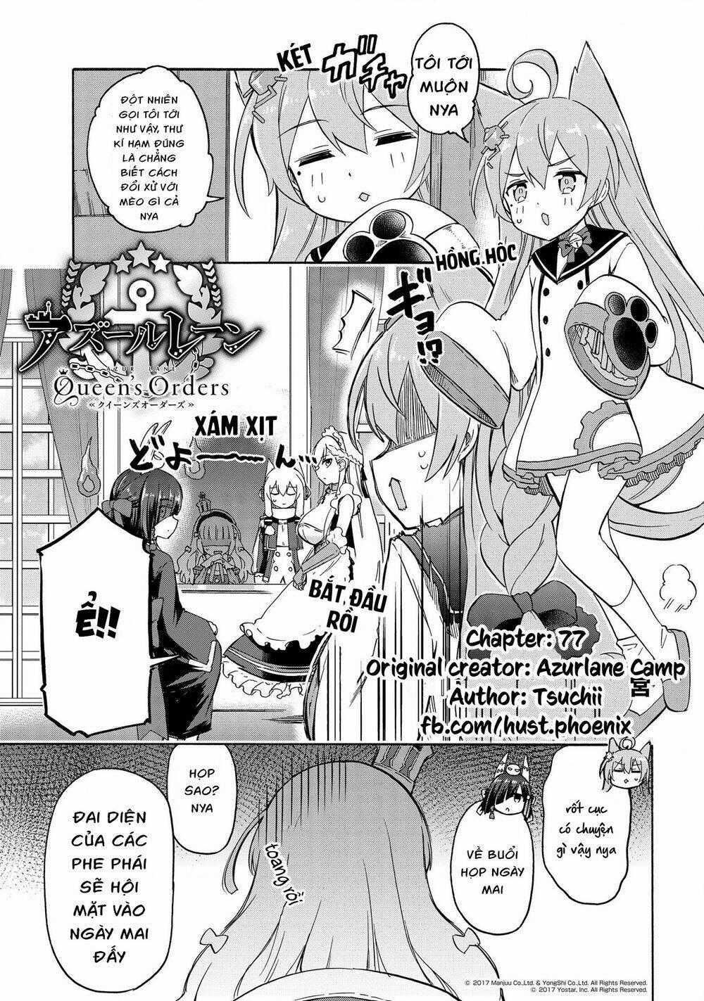 Azur Lane: Queen Order Chapter 77 trang 1