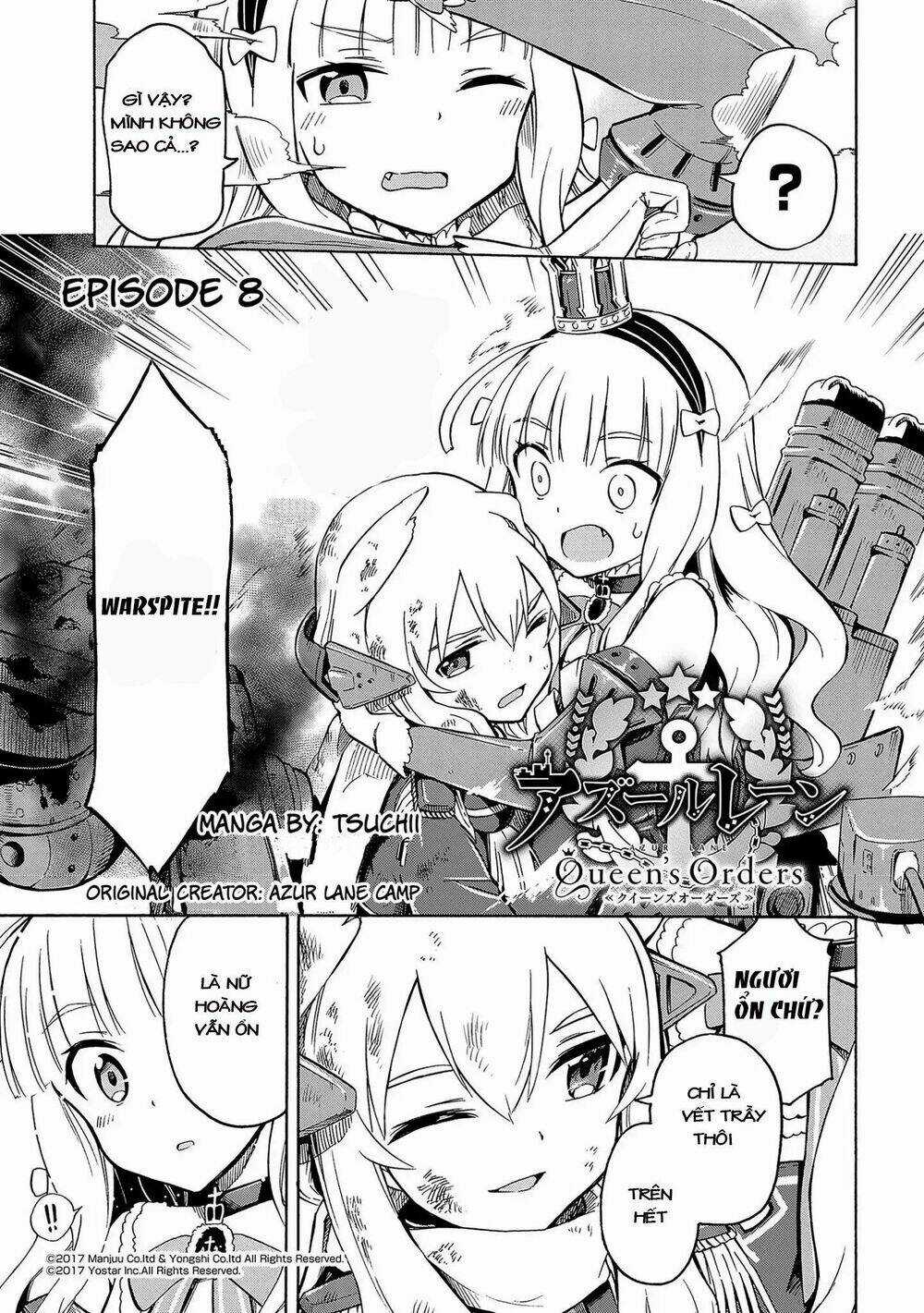 Azur Lane: Queen Order Chapter 8 trang 2