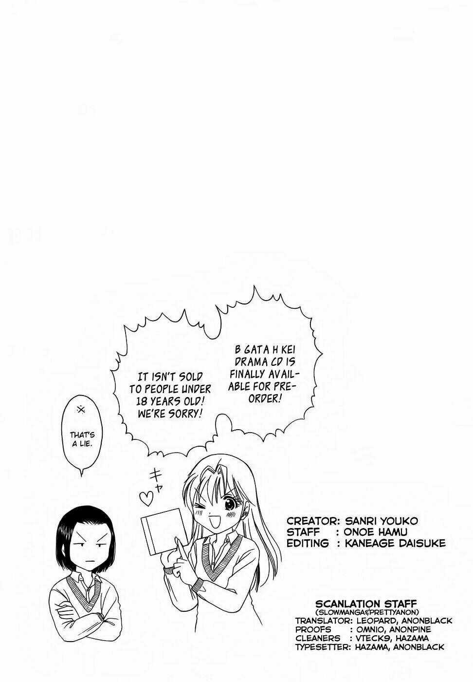 B gata H kei Chapter 141.1 trang 6