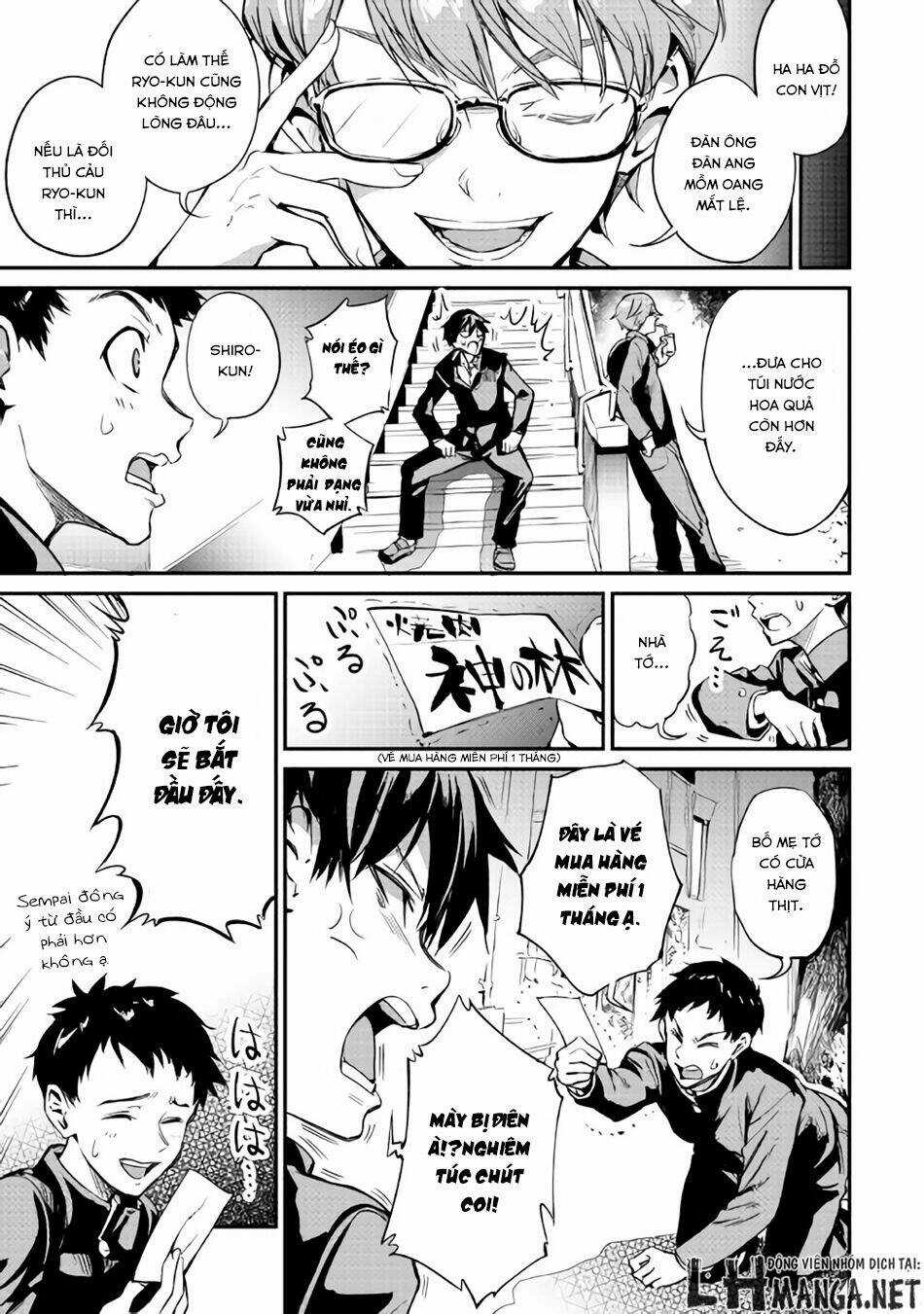 B Group No Shounen X Chapter 12 trang 11