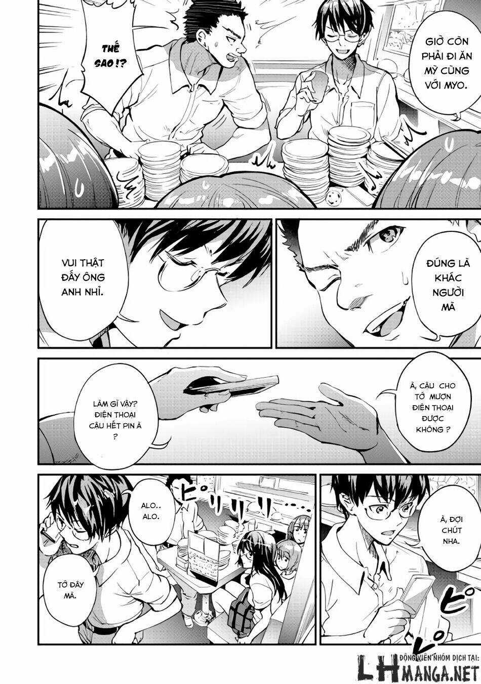 B Group No Shounen X Chapter 12 trang 14