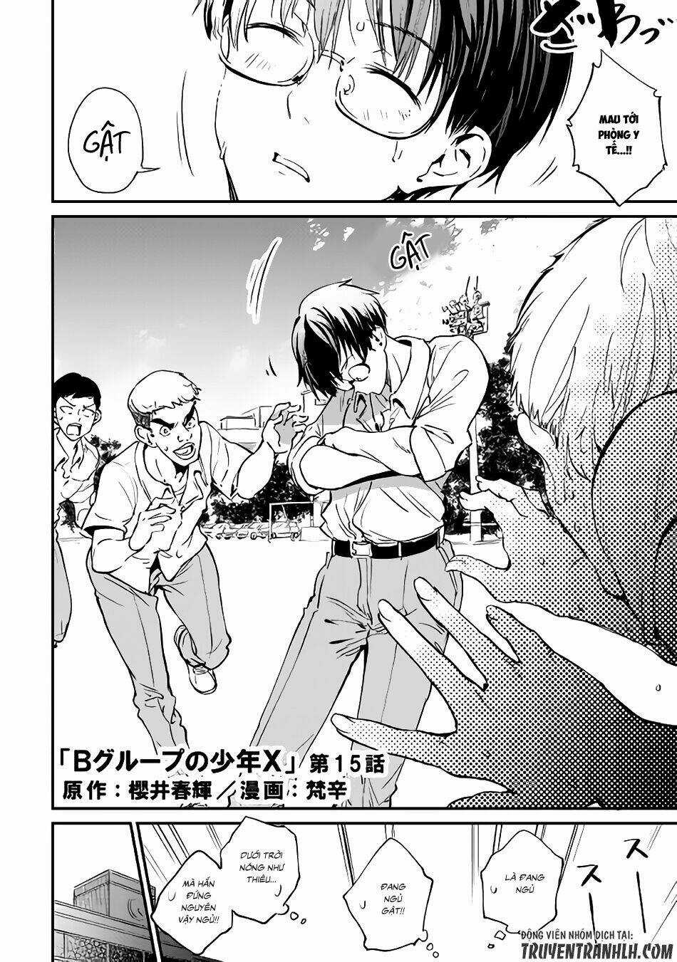 B Group No Shounen X Chapter 15 trang 2