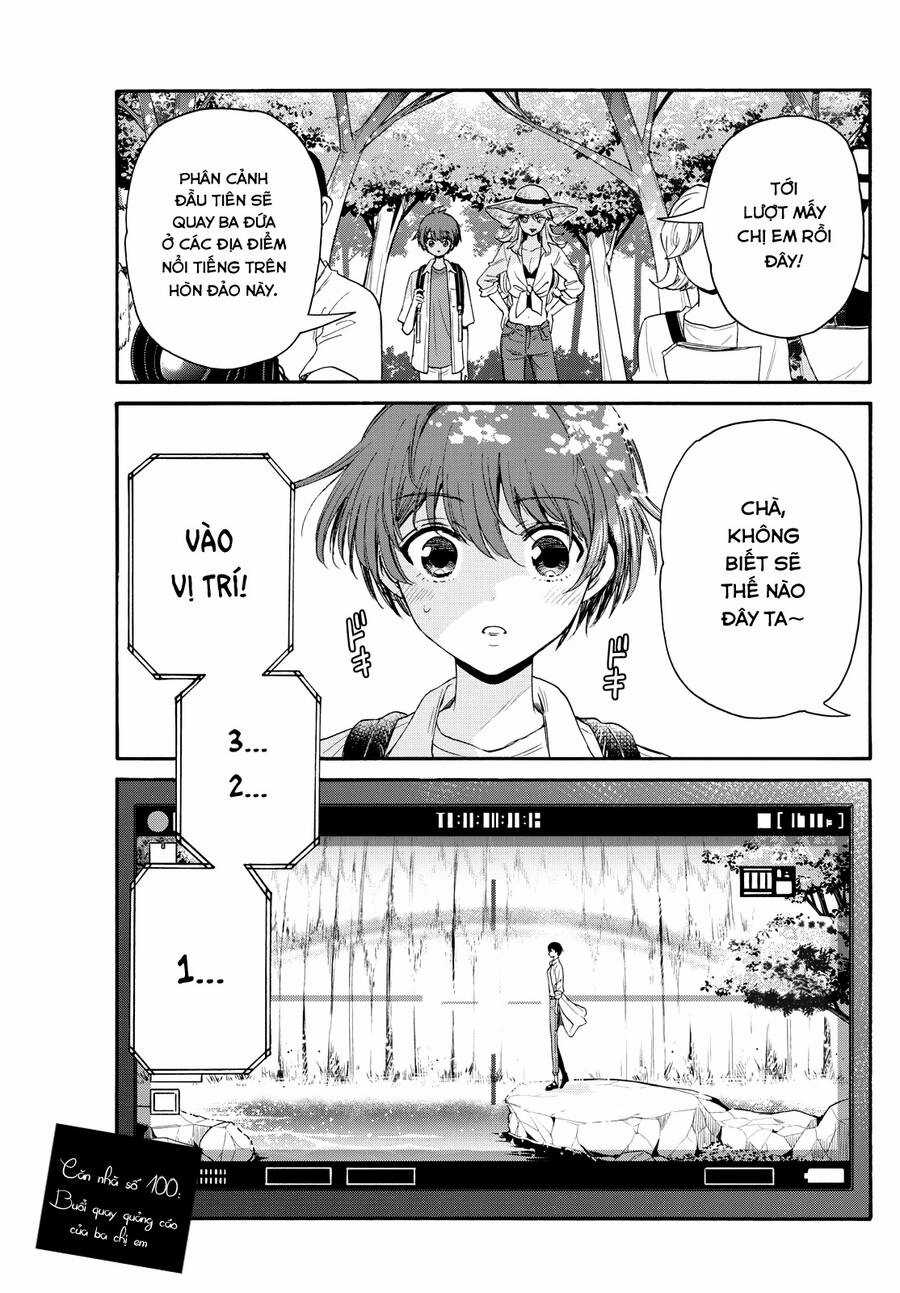 Ba Chị Em Nhà Mikadono Dễ Đối Phó Thật Đấy Chapter 100 trang 1