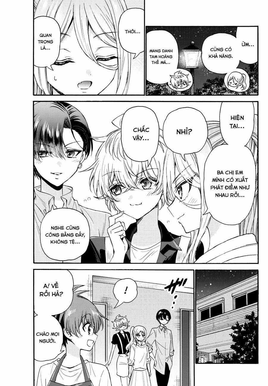 Ba Chị Em Nhà Mikadono Dễ Đối Phó Thật Đấy Chapter 118 trang 17