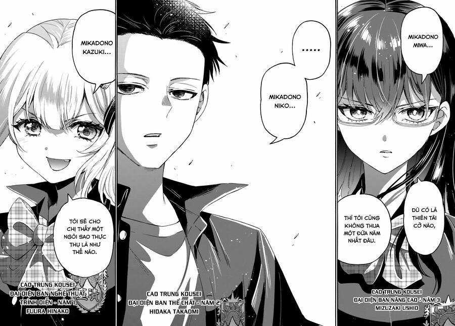 Ba Chị Em Nhà Mikadono Dễ Đối Phó Thật Đấy Chapter 123 trang 18