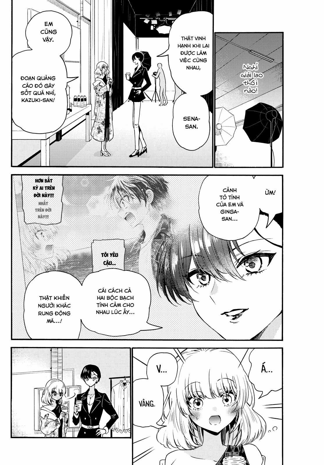 Ba Chị Em Nhà Mikadono Dễ Đối Phó Thật Đấy Chapter 147 trang 18