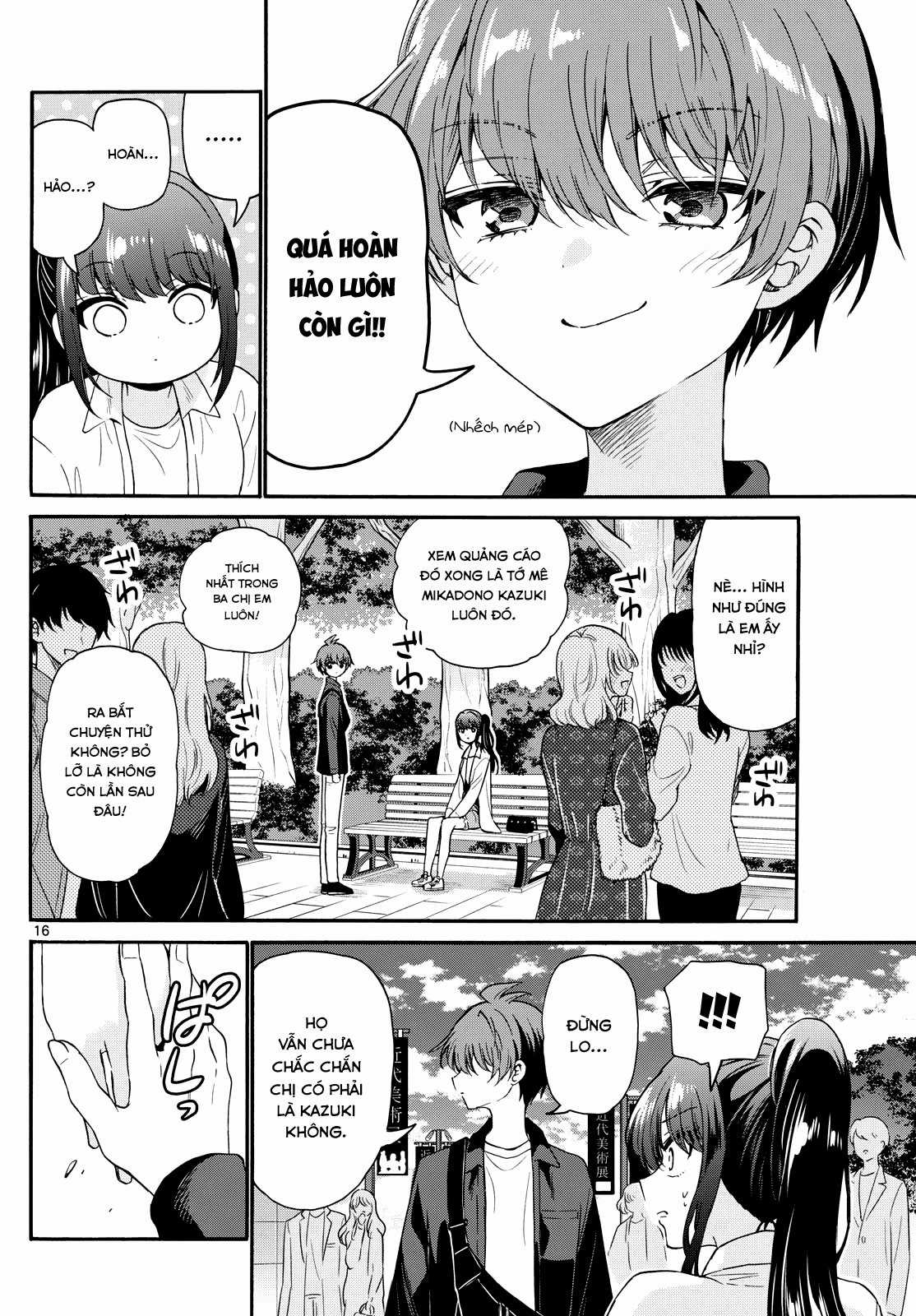 Ba Chị Em Nhà Mikadono Dễ Đối Phó Thật Đấy Chapter 147 trang 32