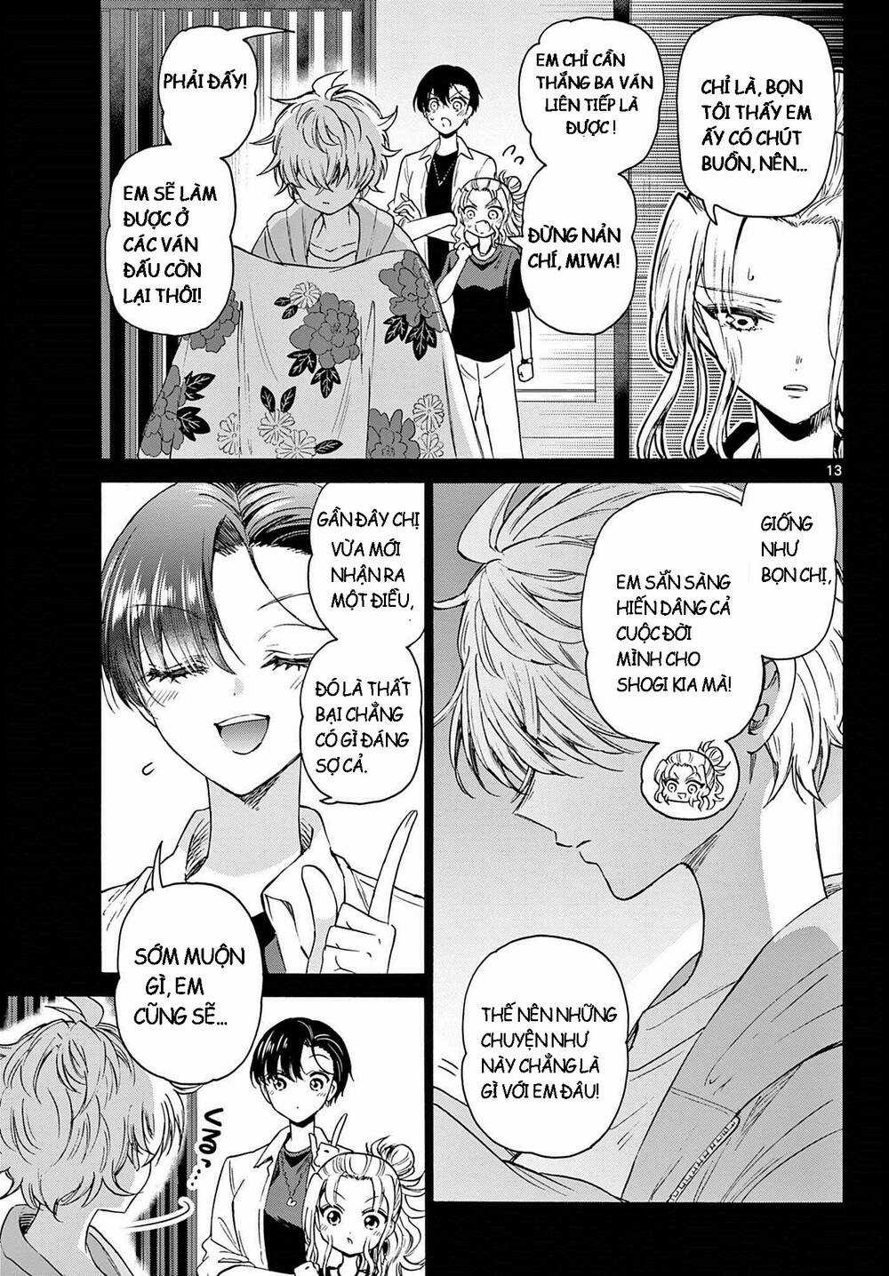 Ba Chị Em Nhà Mikadono Dễ Đối Phó Thật Đấy Chapter 40 trang 12