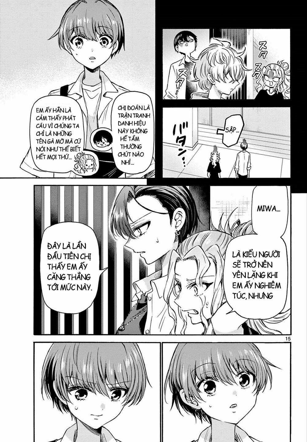 Ba Chị Em Nhà Mikadono Dễ Đối Phó Thật Đấy Chapter 40 trang 14