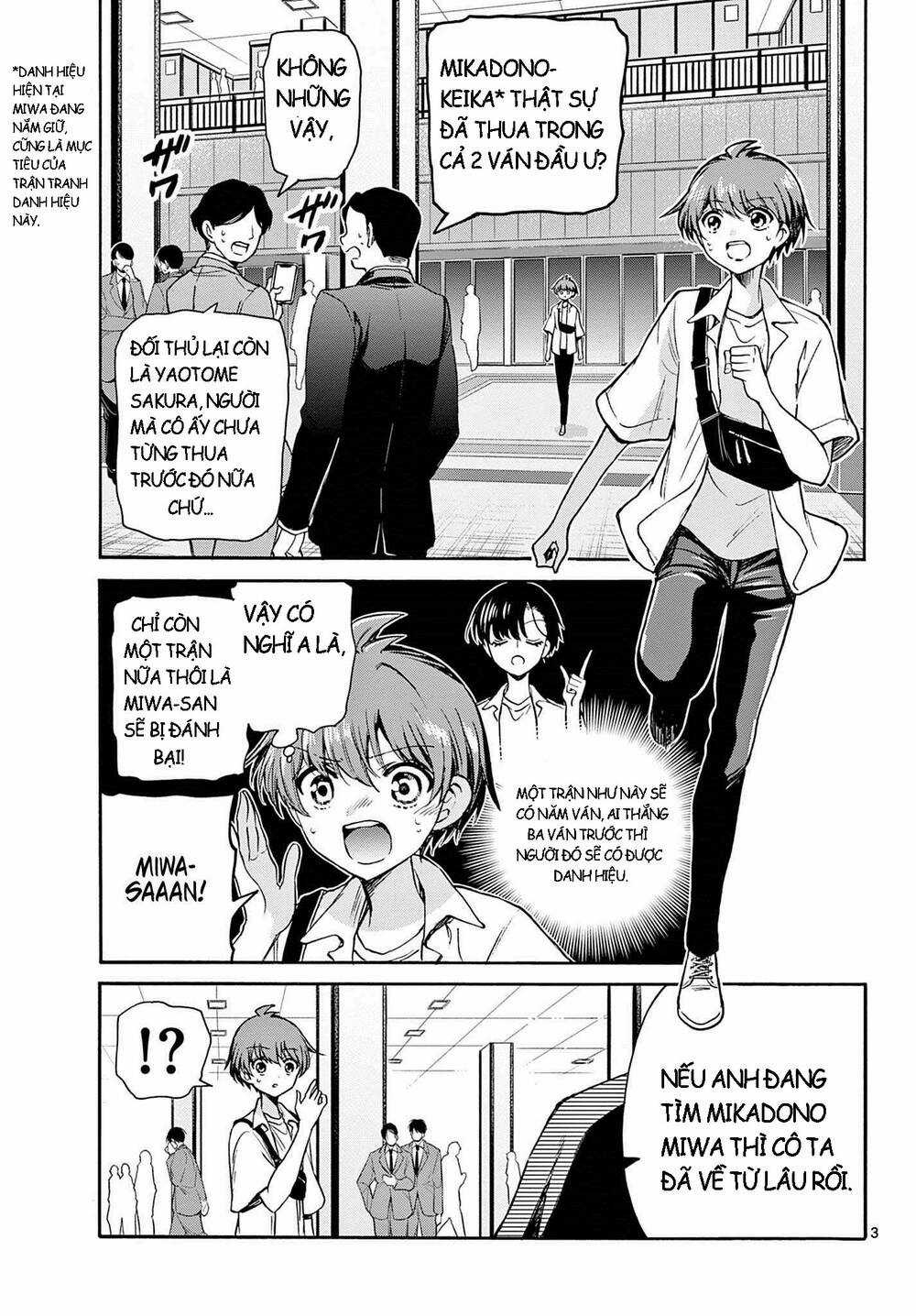 Ba Chị Em Nhà Mikadono Dễ Đối Phó Thật Đấy Chapter 40 trang 2