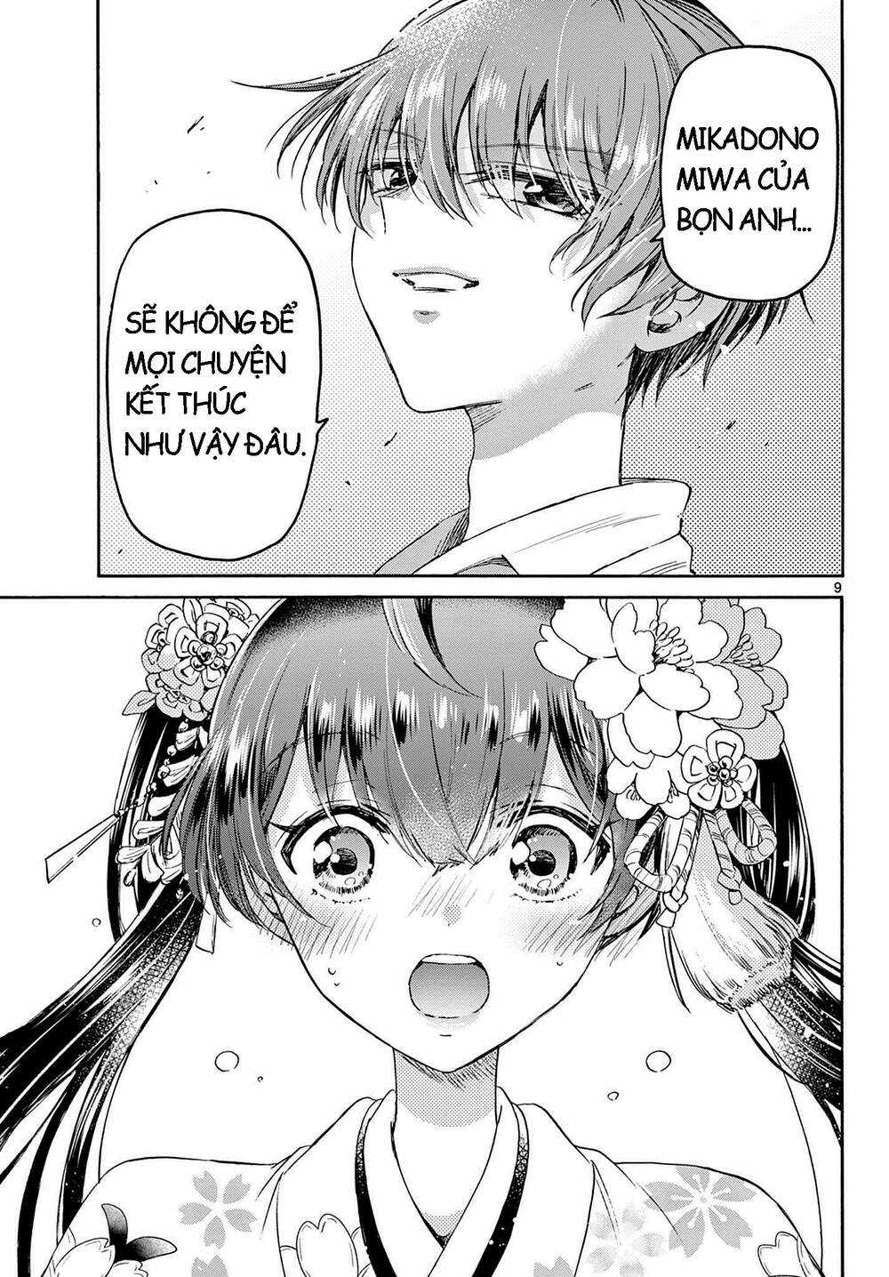 Ba Chị Em Nhà Mikadono Dễ Đối Phó Thật Đấy Chapter 40 trang 8