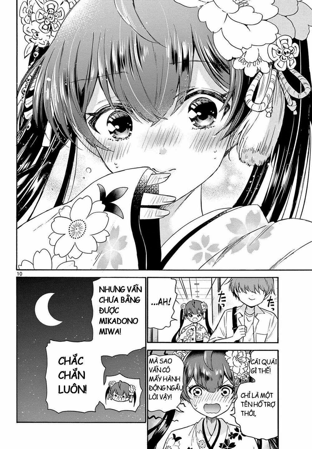 Ba Chị Em Nhà Mikadono Dễ Đối Phó Thật Đấy Chapter 40 trang 9