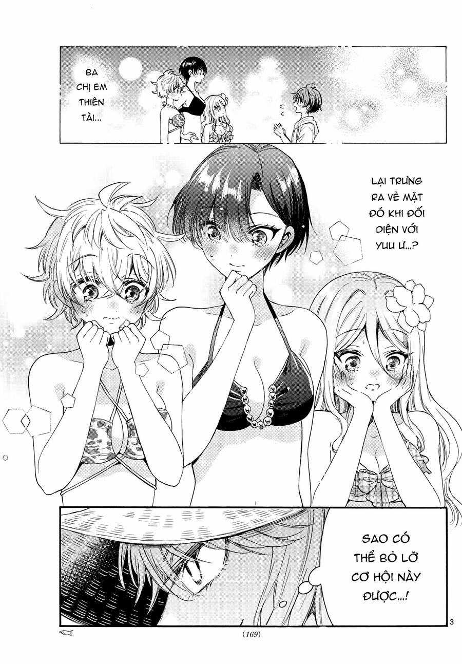 Ba Chị Em Nhà Mikadono Dễ Đối Phó Thật Đấy Chapter 96 trang 4