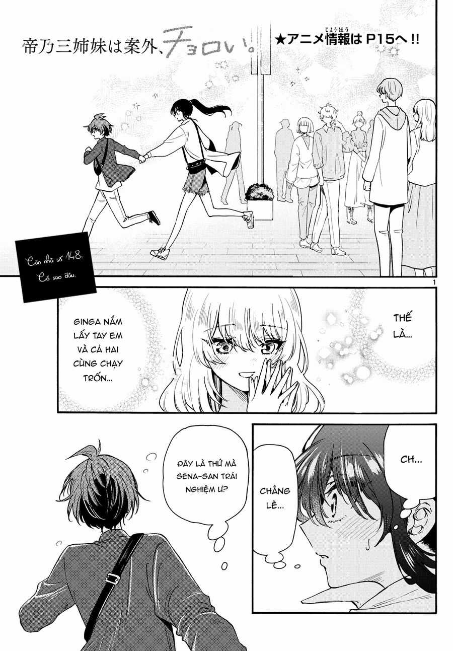 Ba Chị Em Nhà Mikadono Dễ Đối Phó Thật Đấy Chương 148 trang 2