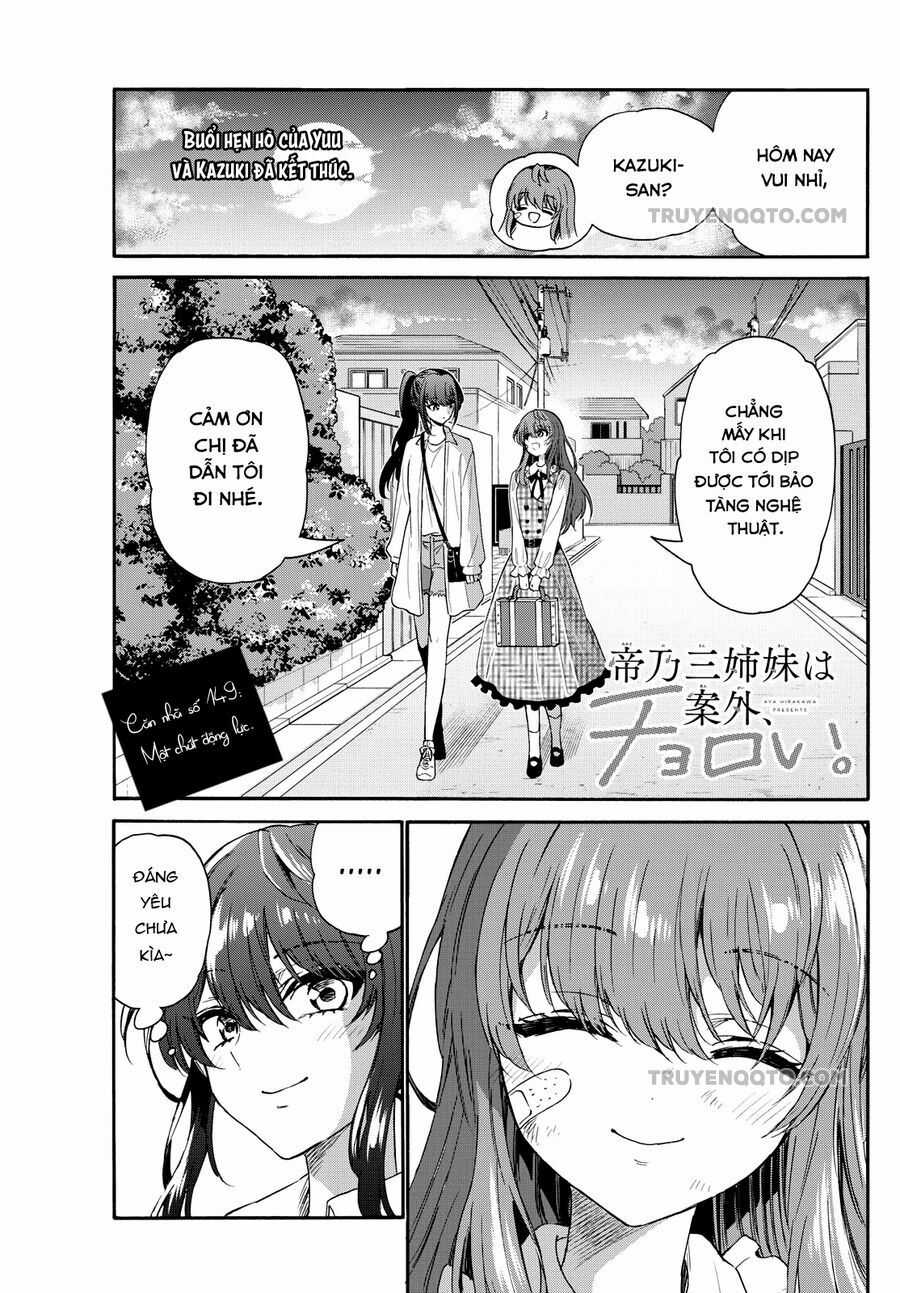 Ba Chị Em Nhà Mikadono Dễ Đối Phó Thật Đấy Chương 149 trang 2