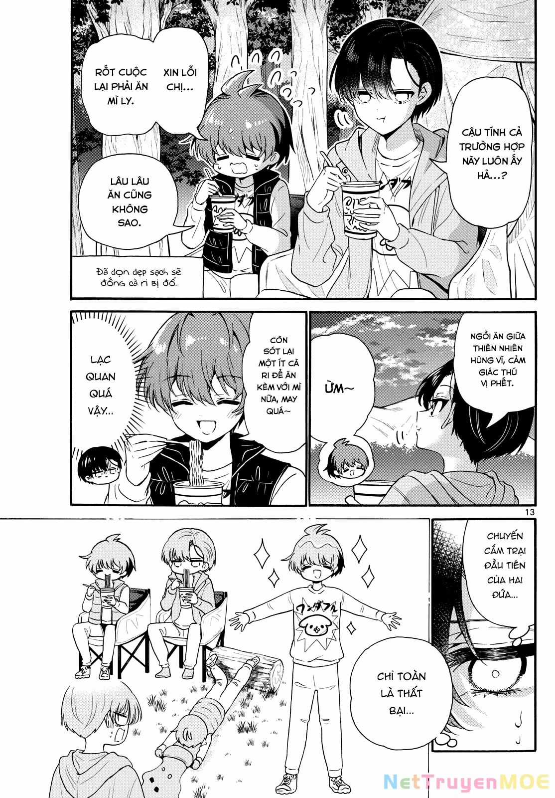 Ba Chị Em Nhà Mikadono Dễ Đối Phó Thật Đấy Chương 150 trang 14