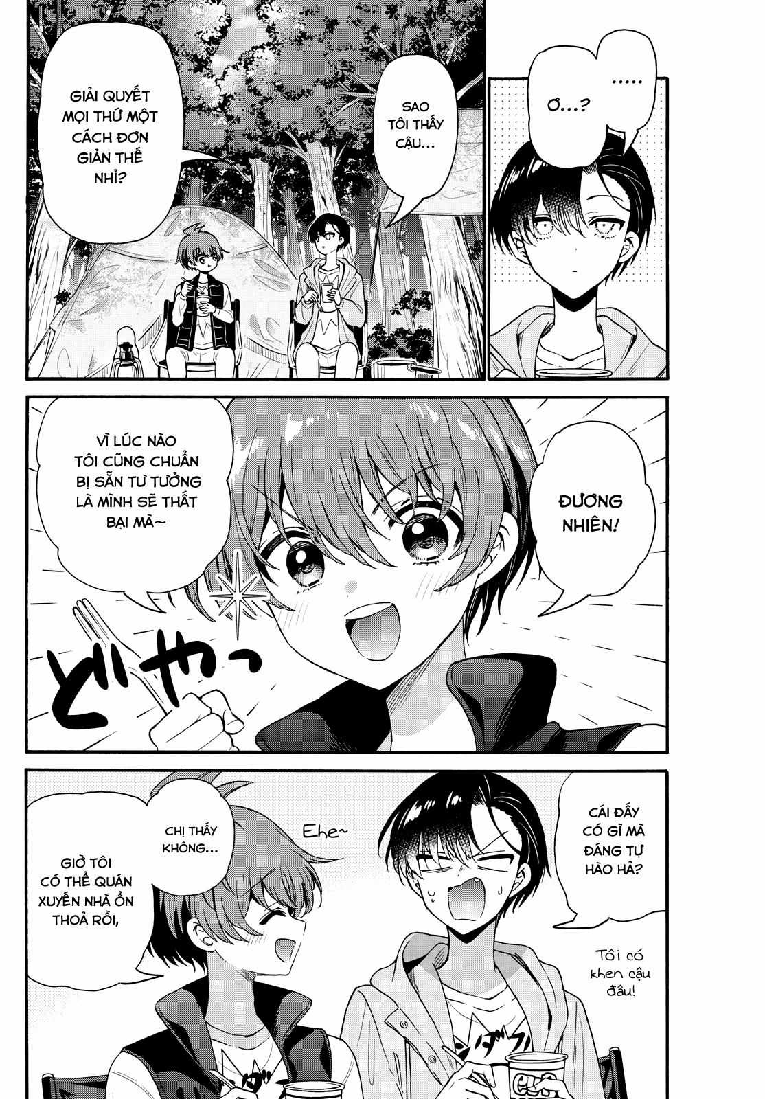 Ba Chị Em Nhà Mikadono Dễ Đối Phó Thật Đấy Chương 150 trang 15