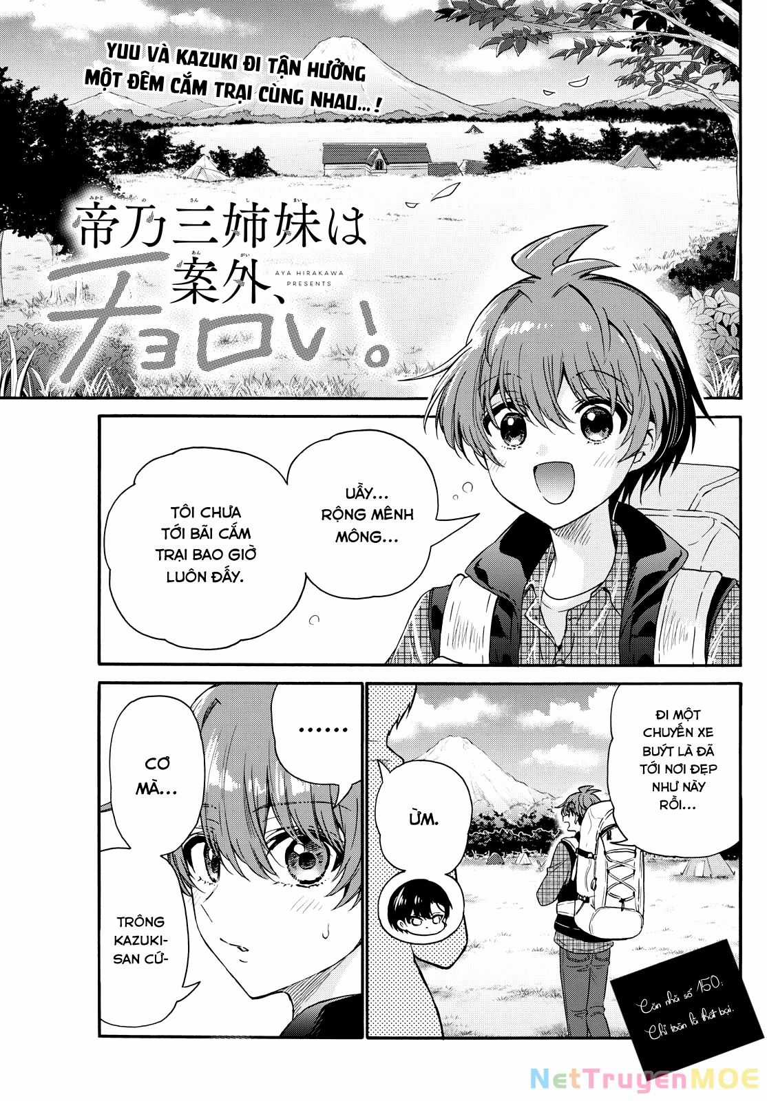 Ba Chị Em Nhà Mikadono Dễ Đối Phó Thật Đấy Chương 150 trang 2