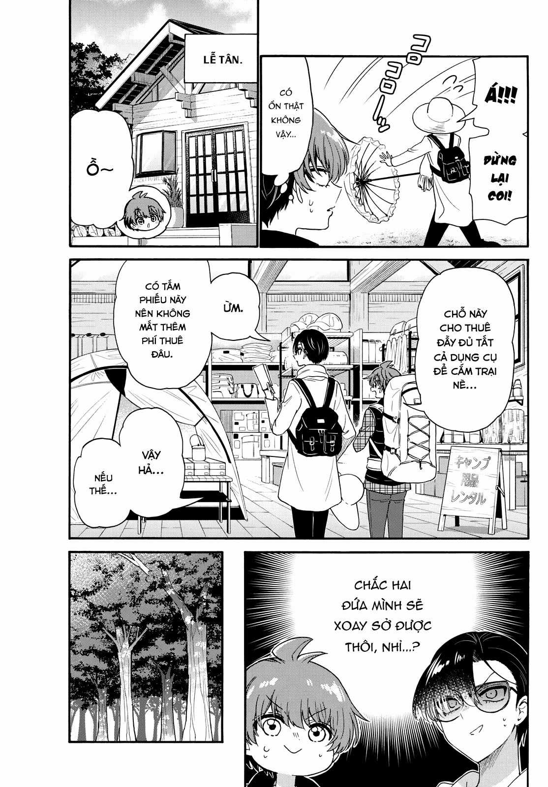 Ba Chị Em Nhà Mikadono Dễ Đối Phó Thật Đấy Chương 150 trang 4