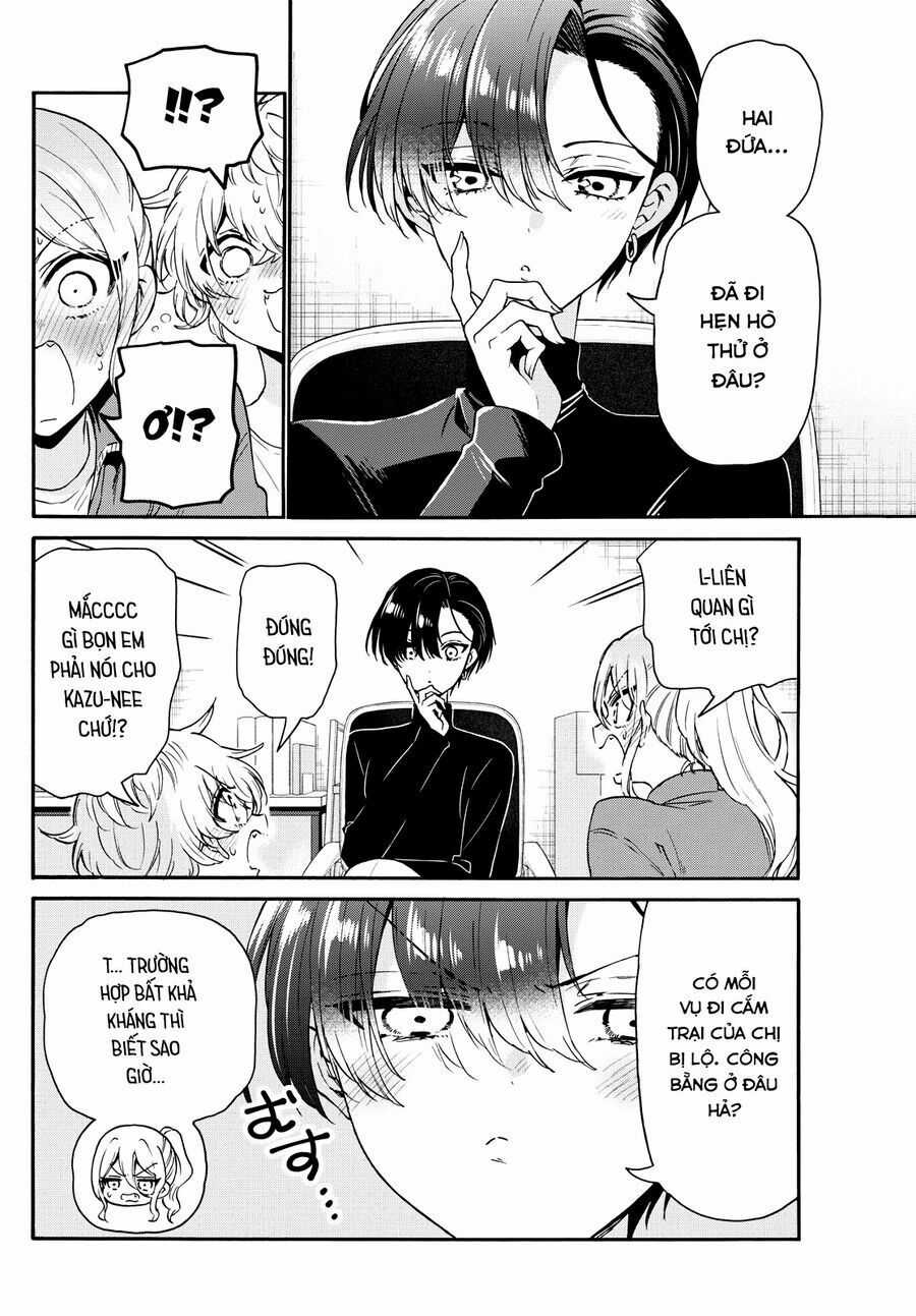 Ba Chị Em Nhà Mikadono Dễ Đối Phó Thật Đấy Chương 154 trang 3