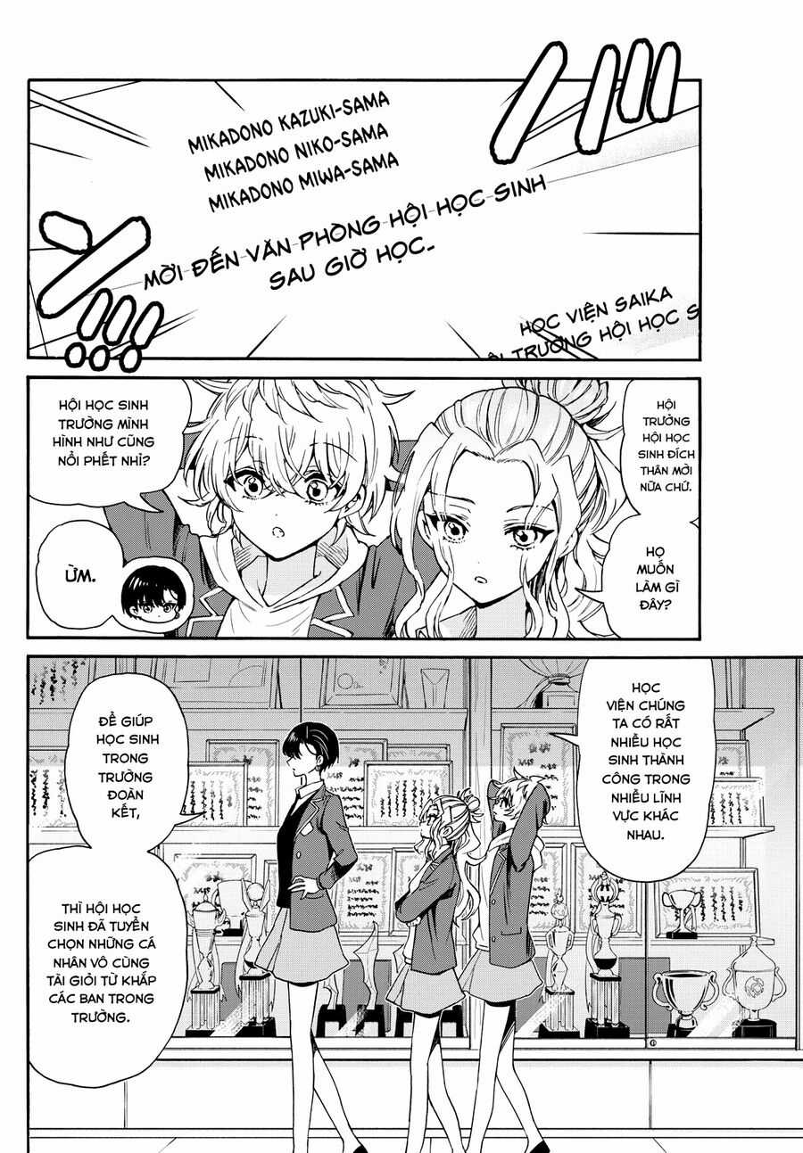 Ba Chị Em Nhà Mikadono Dễ Đối Phó Thật Đấy Chương 156 trang 2