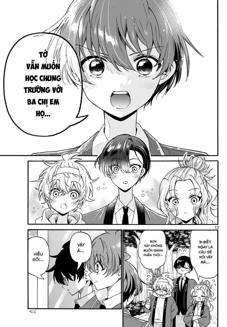 Ba Chị Em Nhà Mikadono Dễ Đối Phó Thật Đấy Chương 158 trang 13