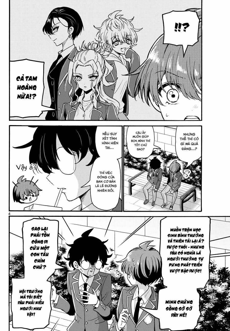 Ba Chị Em Nhà Mikadono Dễ Đối Phó Thật Đấy Chương 158 trang 4