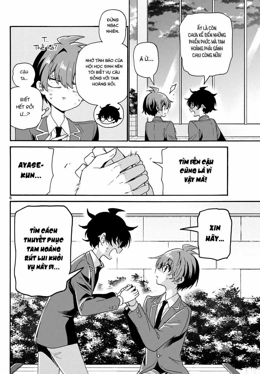 Ba Chị Em Nhà Mikadono Dễ Đối Phó Thật Đấy Chương 158 trang 6