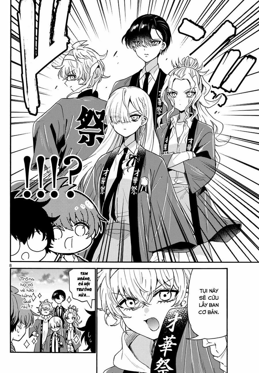 Ba Chị Em Nhà Mikadono Dễ Đối Phó Thật Đấy Chương 158 trang 8