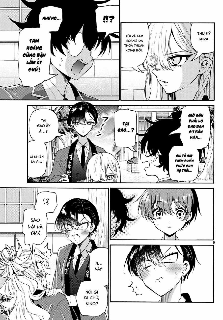 Ba Chị Em Nhà Mikadono Dễ Đối Phó Thật Đấy Chương 158 trang 9