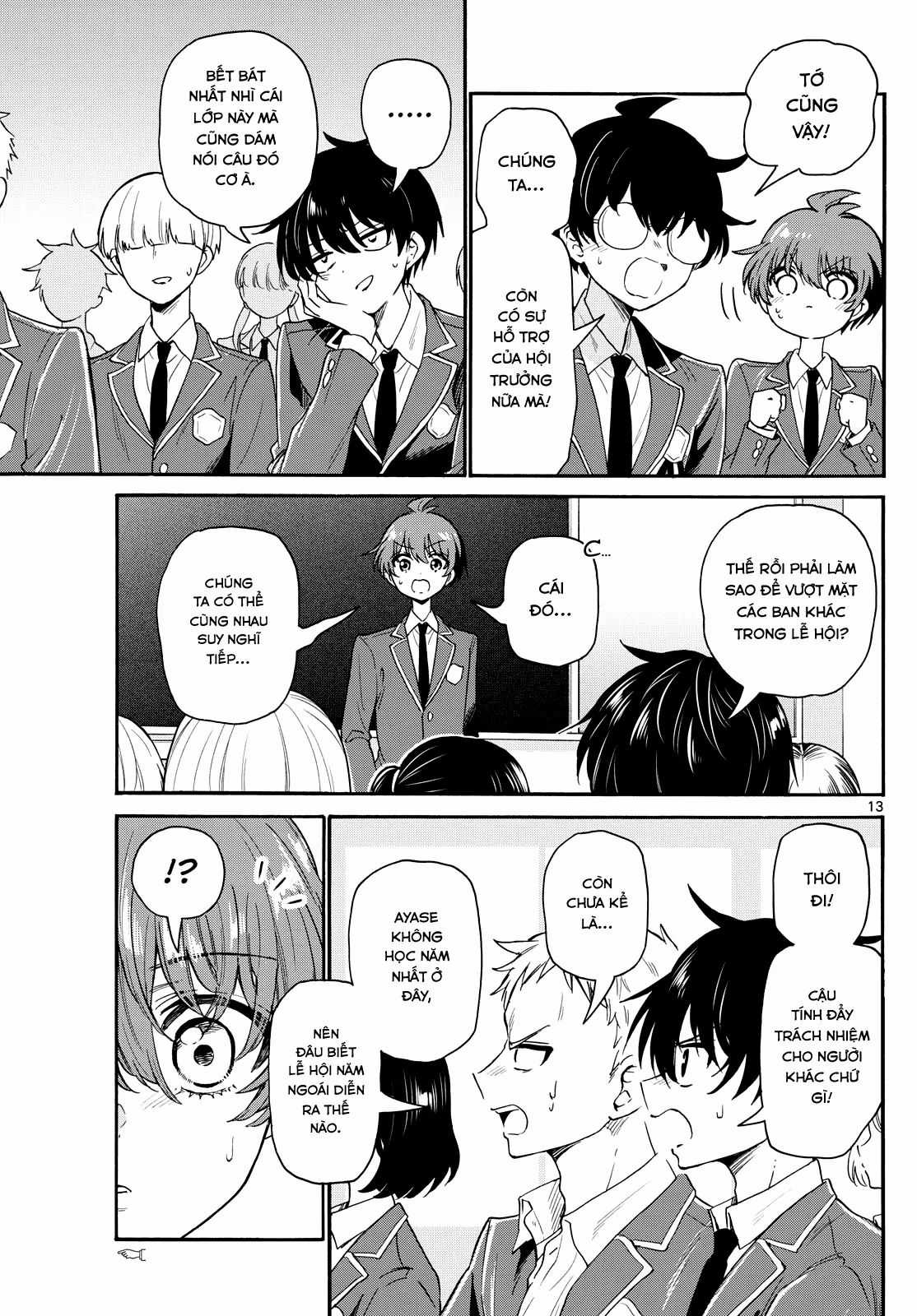 Ba Chị Em Nhà Mikadono Dễ Đối Phó Thật Đấy Chương 159 trang 13