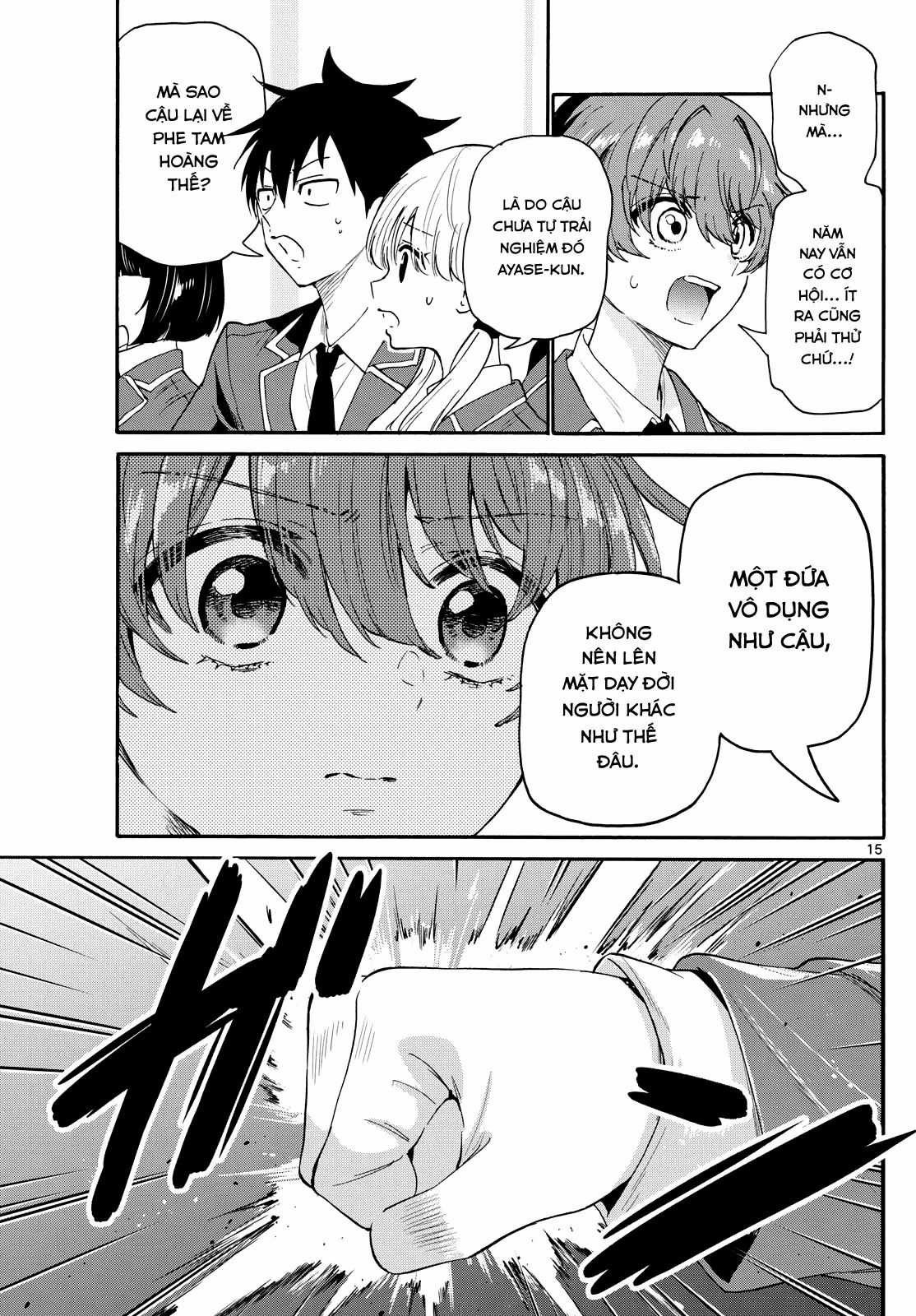 Ba Chị Em Nhà Mikadono Dễ Đối Phó Thật Đấy Chương 159 trang 15