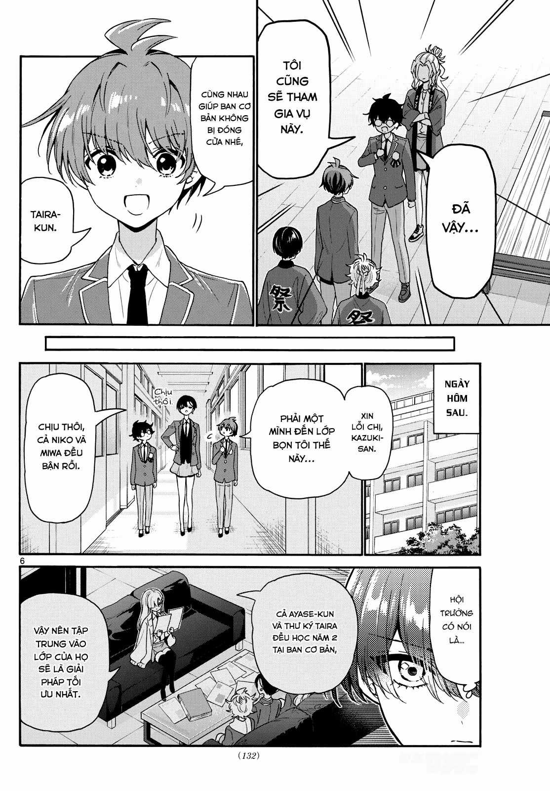 Ba Chị Em Nhà Mikadono Dễ Đối Phó Thật Đấy Chương 159 trang 6