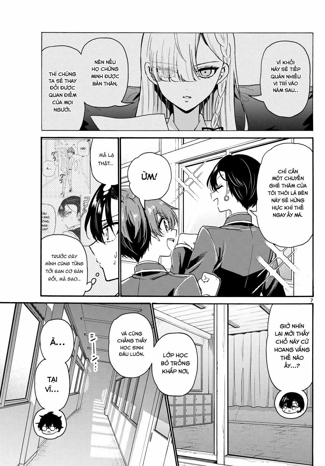 Ba Chị Em Nhà Mikadono Dễ Đối Phó Thật Đấy Chương 159 trang 7