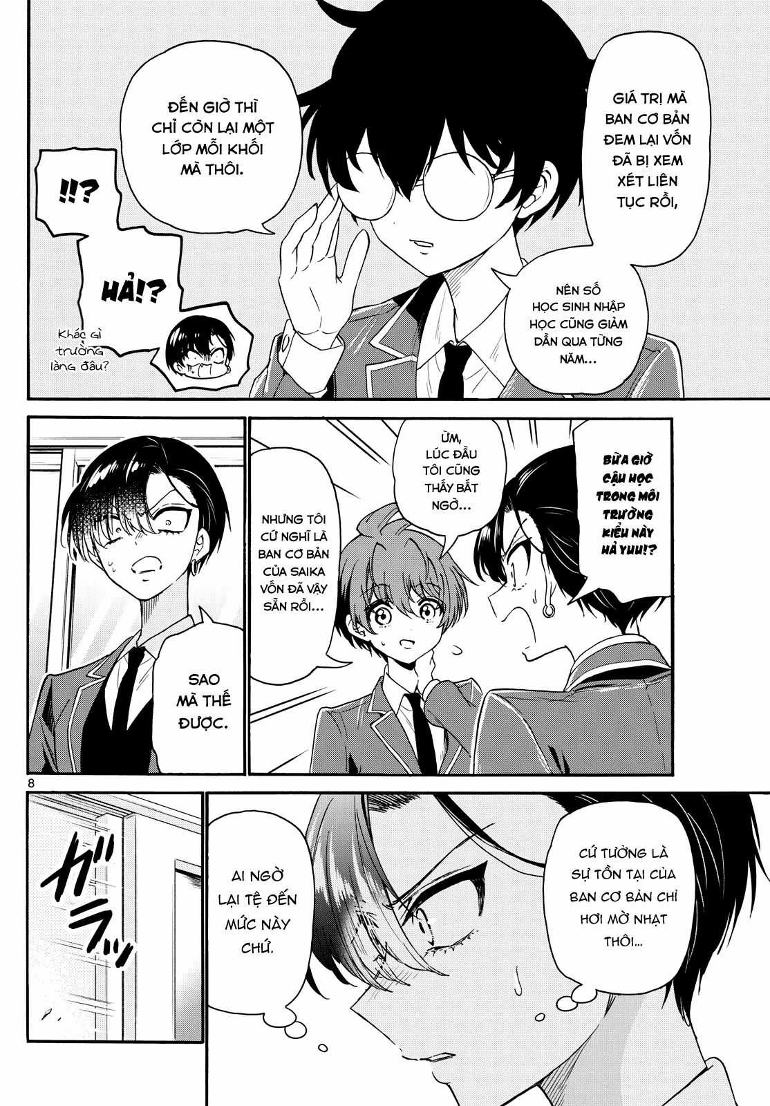 Ba Chị Em Nhà Mikadono Dễ Đối Phó Thật Đấy Chương 159 trang 8