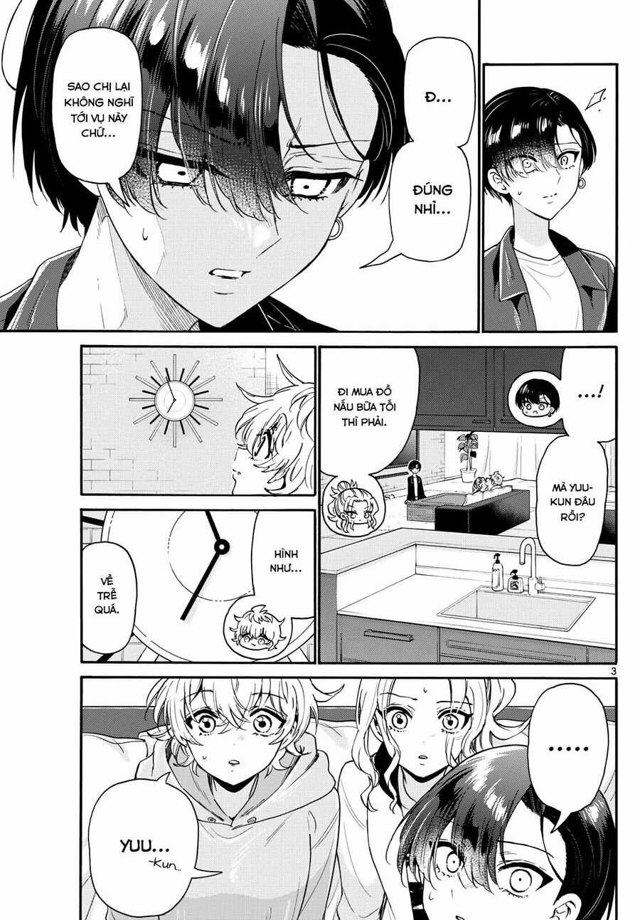 Ba Chị Em Nhà Mikadono Dễ Đối Phó Thật Đấy Chương 160 trang 3