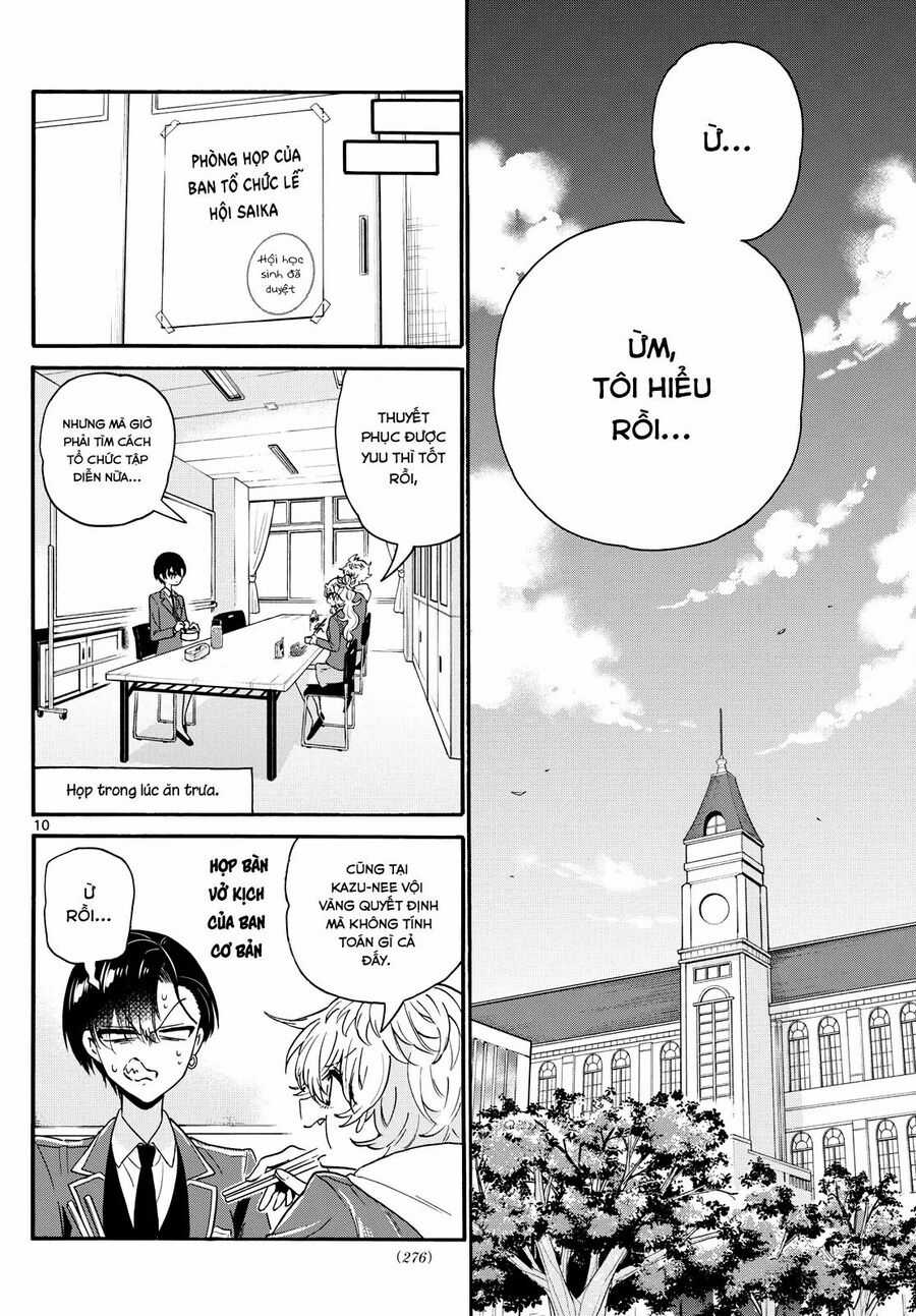 Ba Chị Em Nhà Mikadono Dễ Đối Phó Thật Đấy Chương 161 trang 10