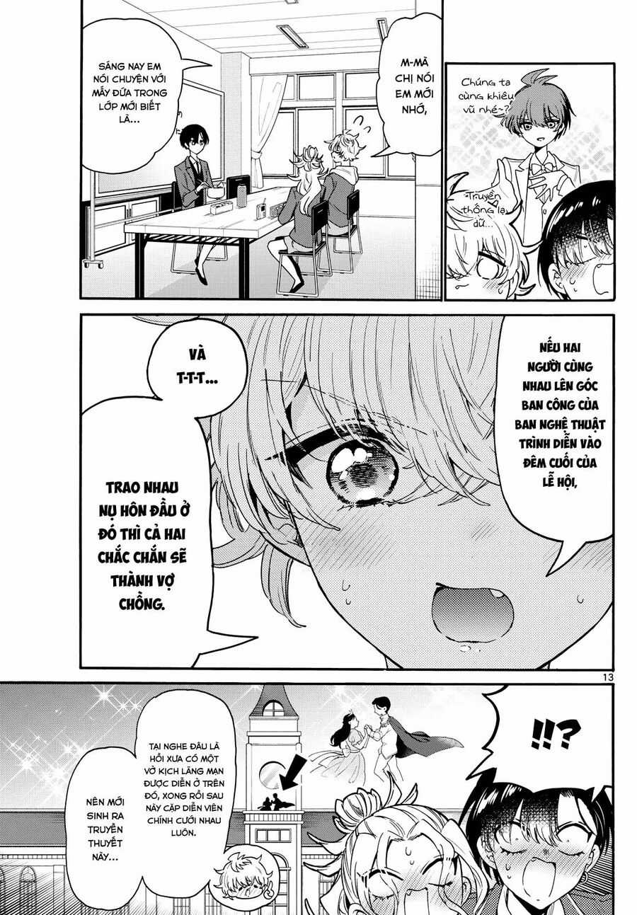 Ba Chị Em Nhà Mikadono Dễ Đối Phó Thật Đấy Chương 161 trang 13