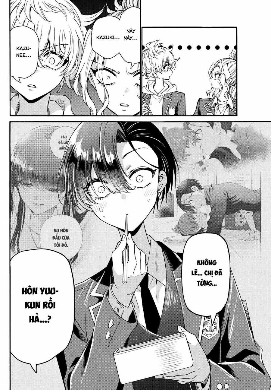 Ba Chị Em Nhà Mikadono Dễ Đối Phó Thật Đấy Chương 161 trang 16