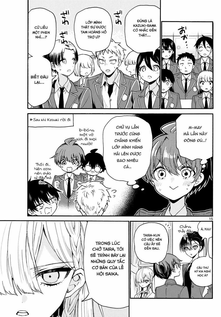 Ba Chị Em Nhà Mikadono Dễ Đối Phó Thật Đấy Chương 162 trang 15