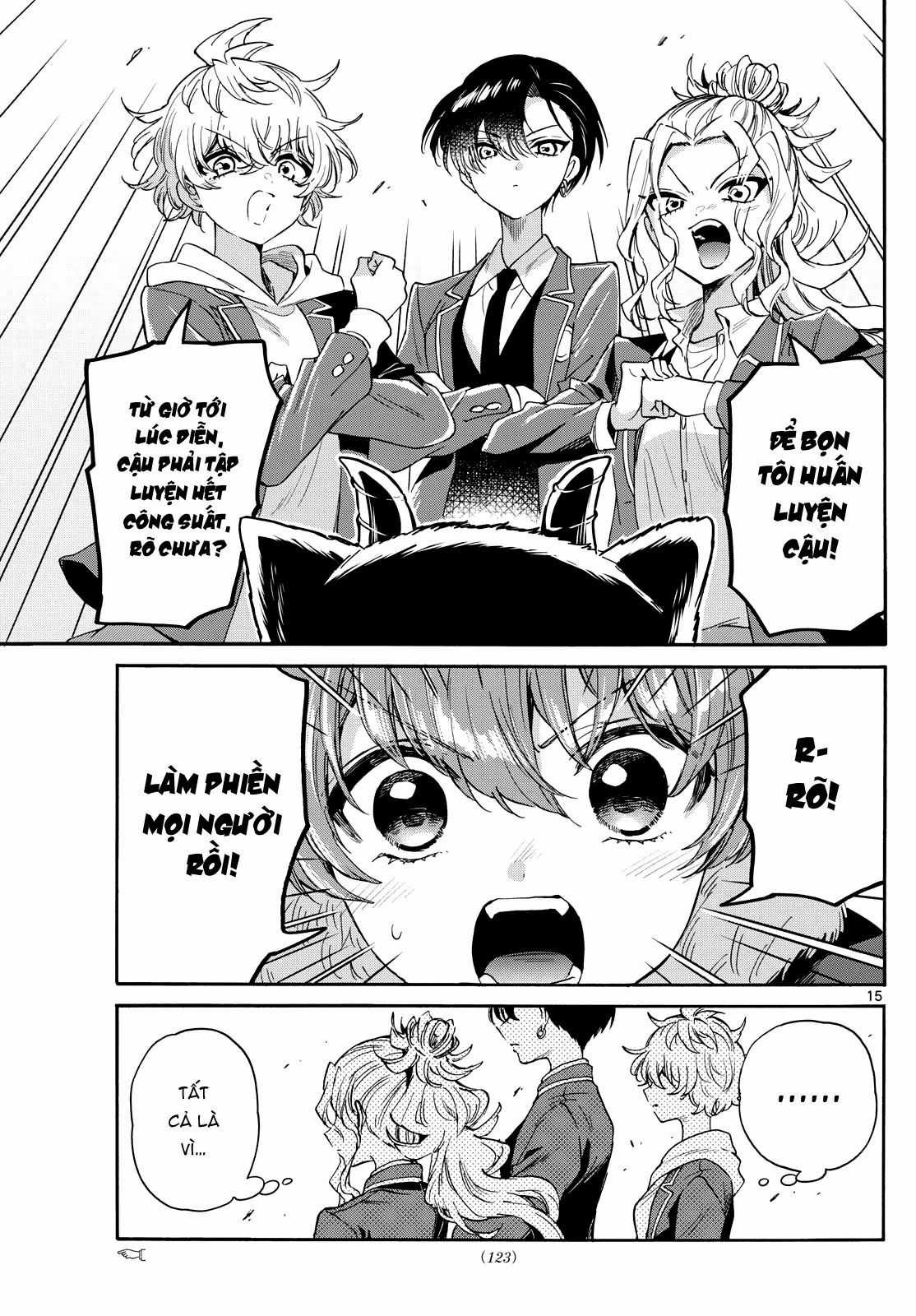 Ba Chị Em Nhà Mikadono Dễ Đối Phó Thật Đấy Chương 164 trang 14