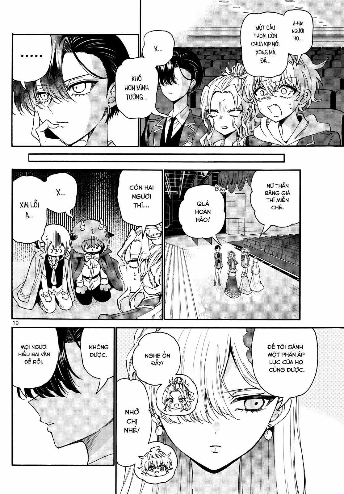 Ba Chị Em Nhà Mikadono Dễ Đối Phó Thật Đấy Chương 164 trang 9