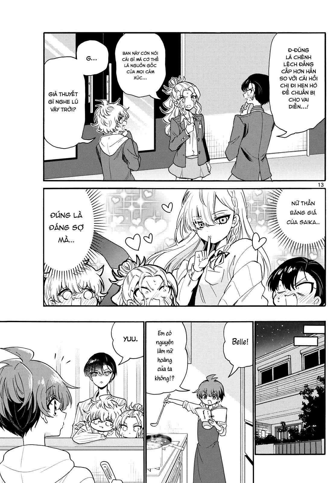 Ba Chị Em Nhà Mikadono Dễ Đối Phó Thật Đấy Chương 165 trang 13